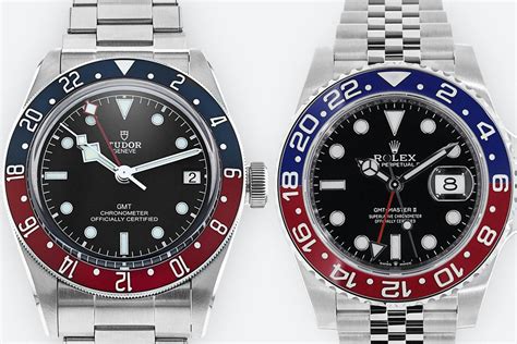 tudor gmt vs rolex